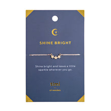 Load image into Gallery viewer, Shine Bright Three Star Bracelet
