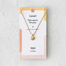 Load image into Gallery viewer, Mermaid Shell Necklace
