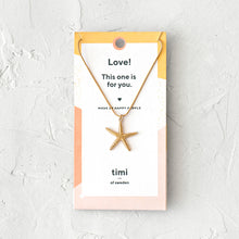 Load image into Gallery viewer, Starfish Necklace
