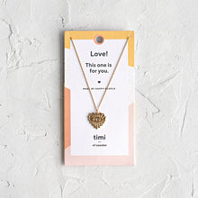 Load image into Gallery viewer, Evil Eye Heart Necklace
