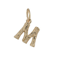 Load image into Gallery viewer, Bamboo Letter Pendant
