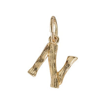 Load image into Gallery viewer, Bamboo Letter Pendant
