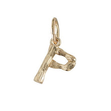 Load image into Gallery viewer, Bamboo Letter Pendant
