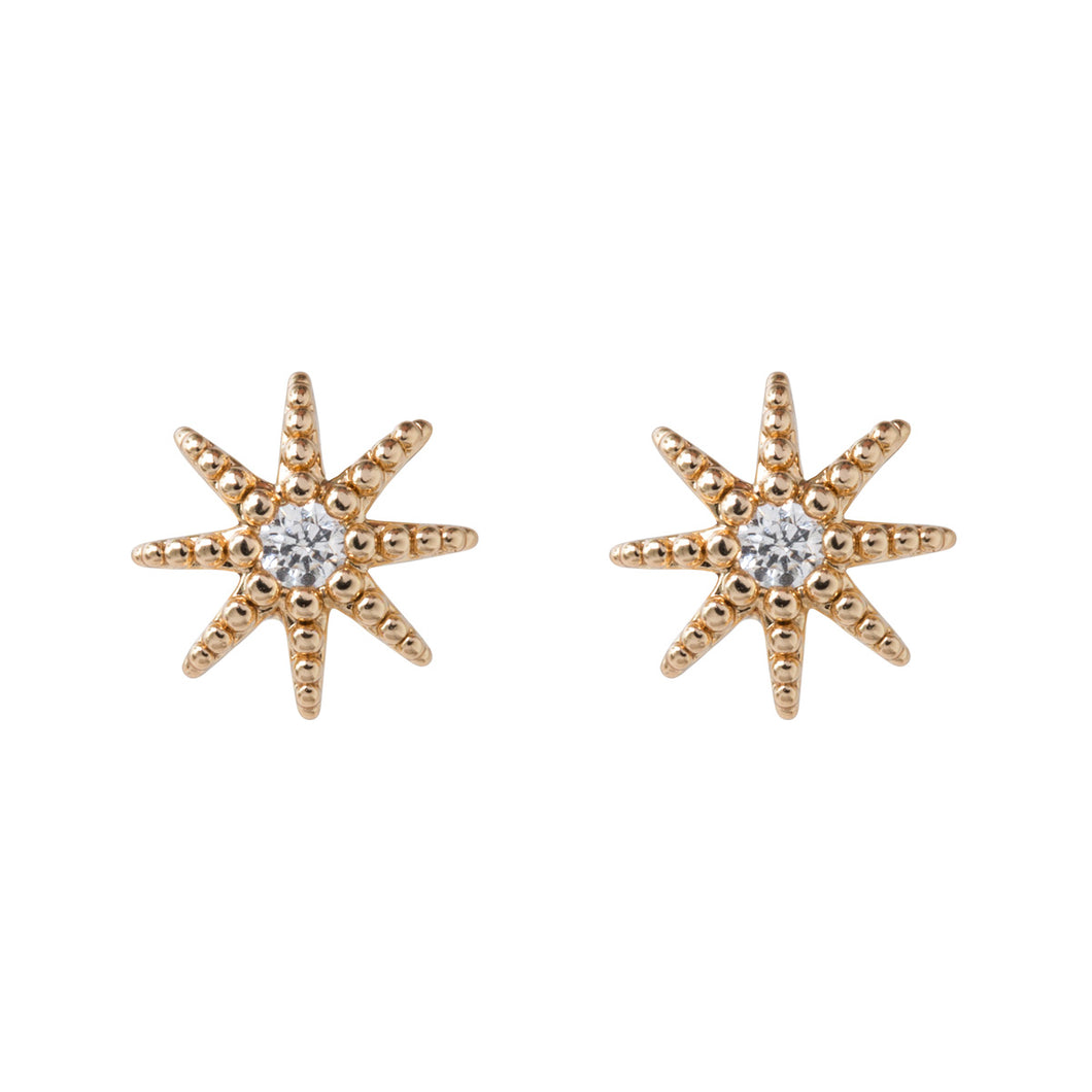 Chrystal Star Stud Earrings