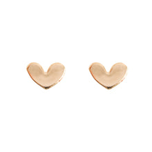 Load image into Gallery viewer, Petite Heart Stud Earrings
