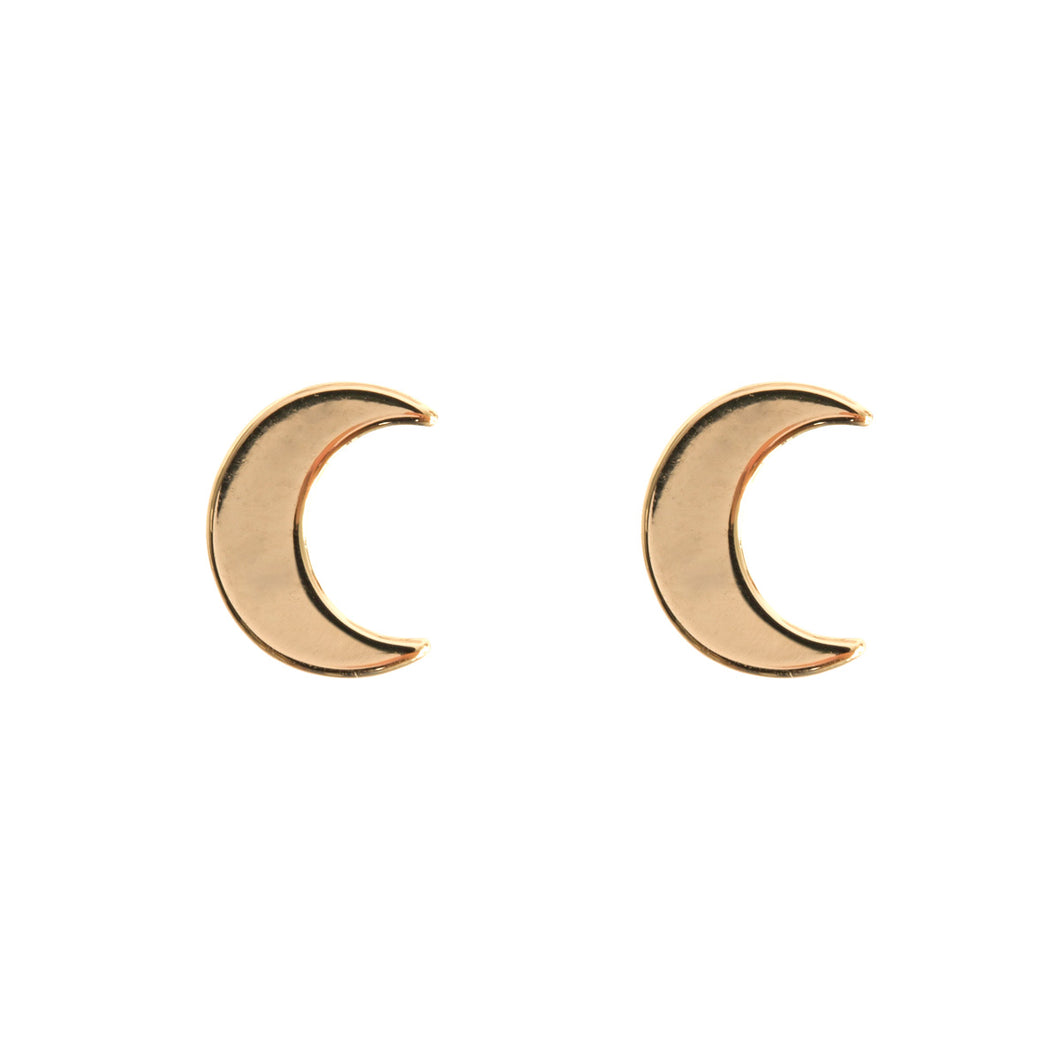 Moon Stud Earrings