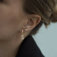 Load image into Gallery viewer, Crystal Flower Stud Earrings
