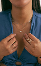 Load image into Gallery viewer, AMELIA - CRYSTAL WHITE charm necklace
