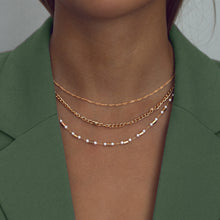 Load image into Gallery viewer, Pearl Chain Necklace
