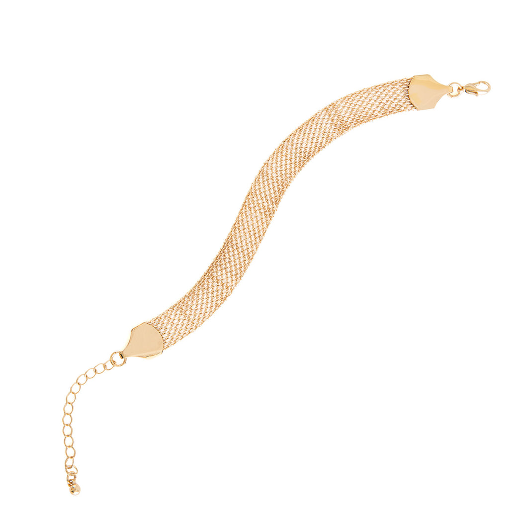 Vintage Wide Chain Bracelet