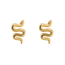 Load image into Gallery viewer, LIZA - MINI SNAKE STUD EARRINGS
