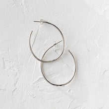 Load image into Gallery viewer, NATALIE - THIN LARGE HOOP EARRINGS
