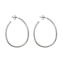 Load image into Gallery viewer, NATALIE - THIN LARGE HOOP EARRINGS
