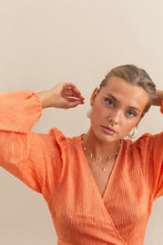 Load image into Gallery viewer, MARILYN PLASTIC HOOP EARRINGS WHITE
