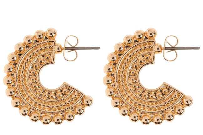 RIYA - ORIENTAL STUD EARRINGS