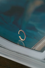 Load image into Gallery viewer, AYLA - BLUE CRYSTAL RING
