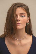 Load image into Gallery viewer, ALICE - MINIMALISTIC PINK chain necklace
