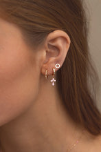 Load image into Gallery viewer, EMMA-SMALL circle stud earrings
