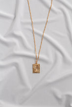 Load image into Gallery viewer, LANA - RAY Square plate necklace
