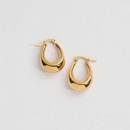 Droplet Hoop Earrings