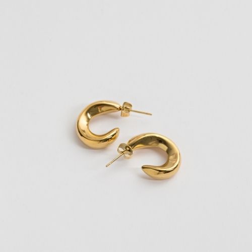 Chunky Hoop Earrings